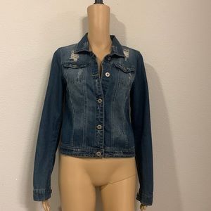 Jean Jacket by Ci Sono, Size M, Classic Blue Denim